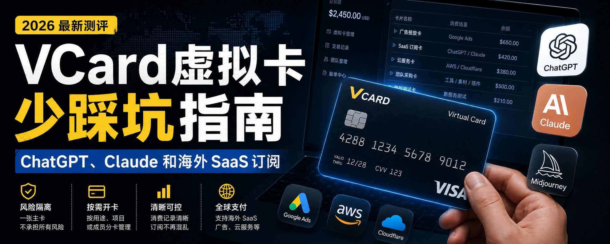 VCard 虚拟卡测评文章封面